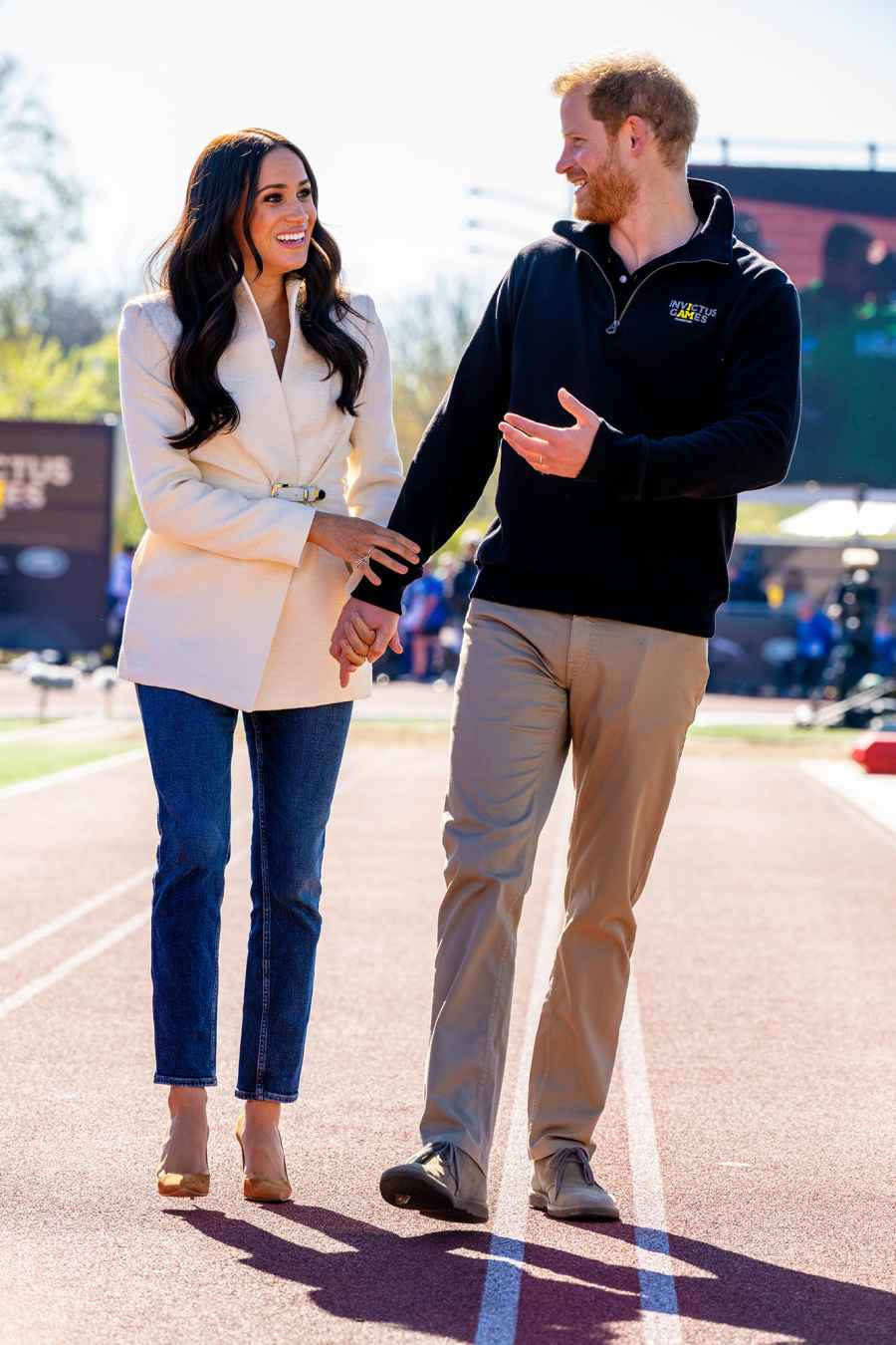 Prince Harry and Meghan Markle attend Invictus Games Day 3