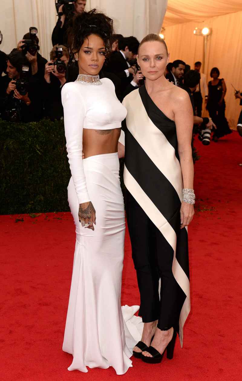 Rihanna and Stella McCartney Funny Celebrity Interactions at the Met Gala