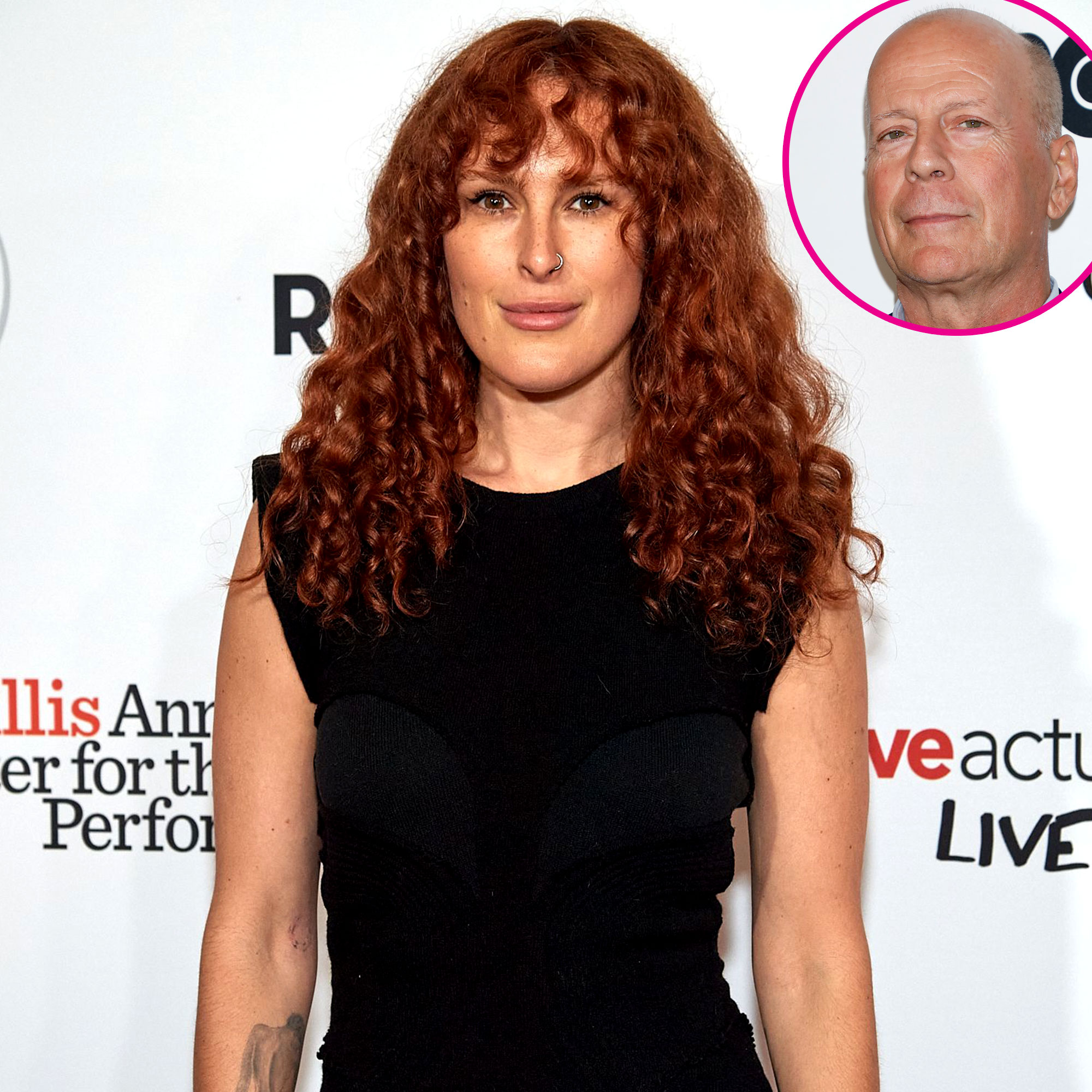 Rumer Willis Shares Throwback Photo With 'Papa' Bruce Willis