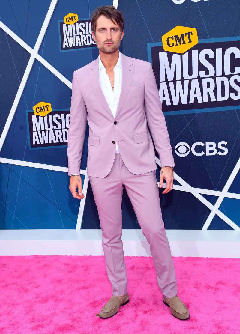 Ryan Hurd CMT Music Awards 2022 Red Carpet Fashion