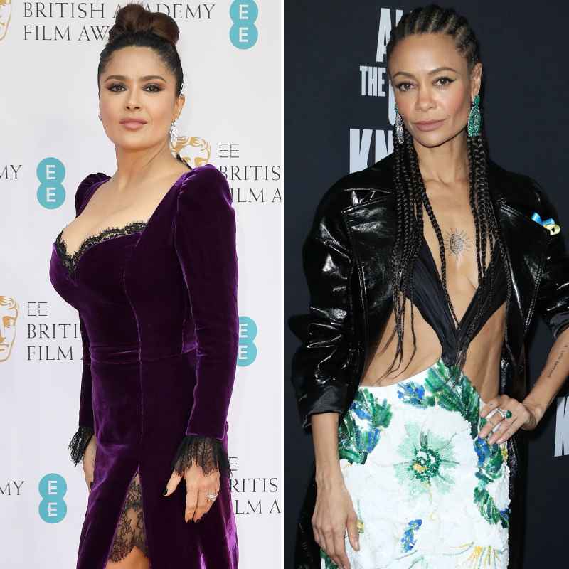 Salma Hayek Replaces Thandiwe Newton Magic Mike Last Dance