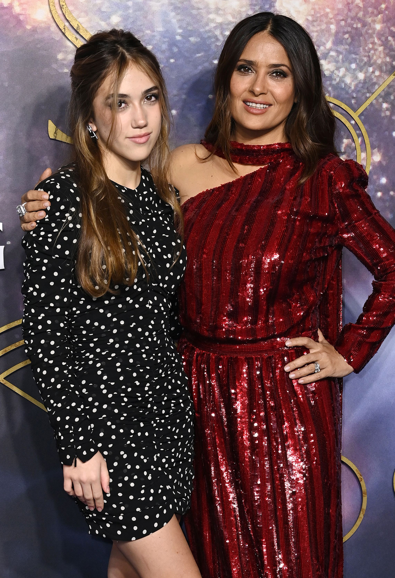 Seeing Double! Salma Hayek and Daughter Valentina, 14, Twin on the Cover of ‘Vogue Mexico’