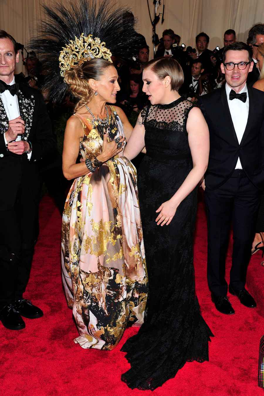 Sarah Jessica Parker and Jennifer Lawrence Funny Celebrity Interactions at the Met Gala
