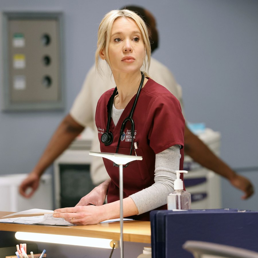 Shocking TV Exits Through Years Kristen Hager Chicago Med