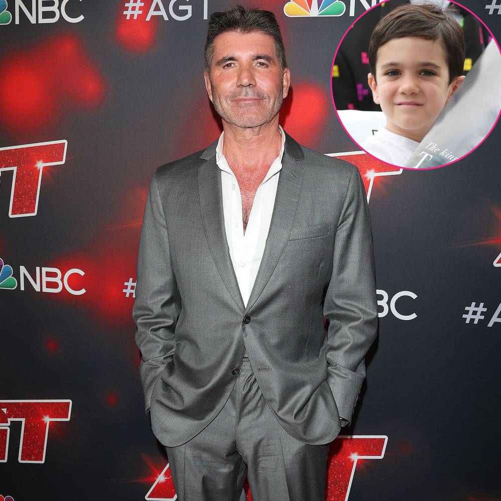 Simon Cowell Says Son Eric 8 Was Hysterics Over His Facial Fillers