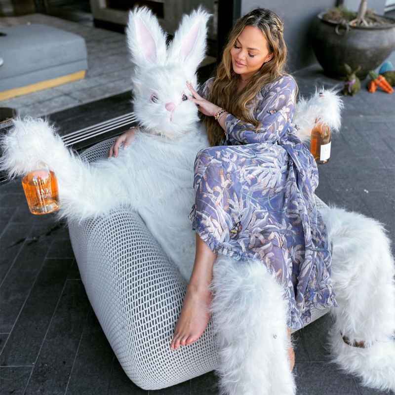 So Hoppy! How Celebrity Couples Have Celebrated Easter