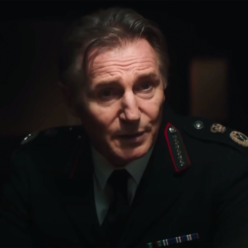 Surprise! Liam Neeson Interrogates the ‘Derry Girls’ in Final Season
