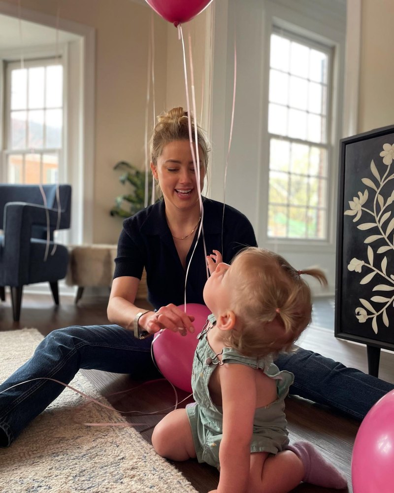 ‘The ‘Greatest Year! Amber Heard Celebrates Daughter Oonagh’s 1st Birthday