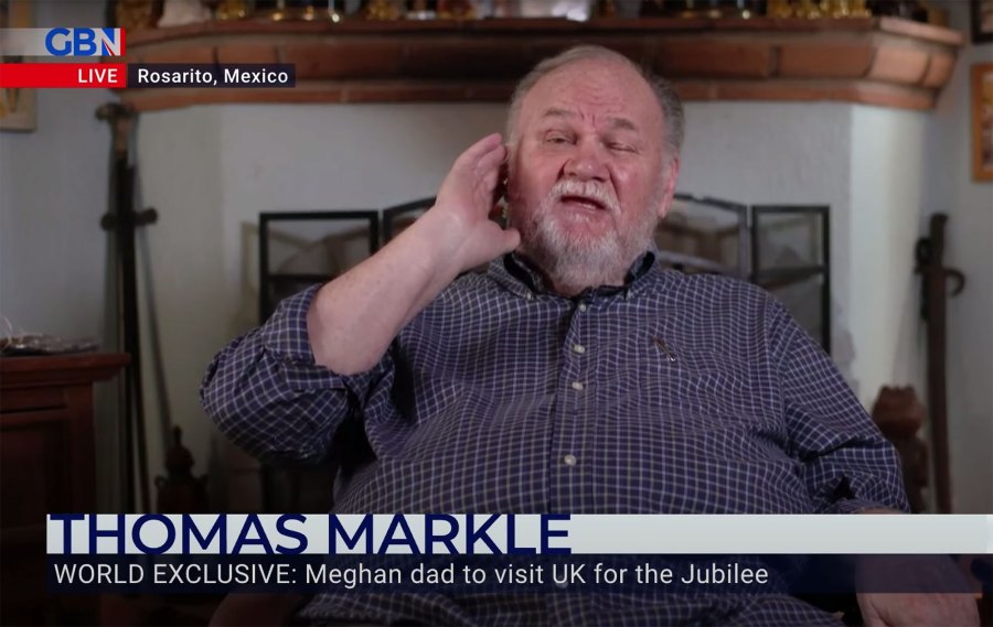 Thomas Markle Calls Harry Idiot Claims He Going Queen Jubilee Meghan Markle Prince Charles Meghan Markle