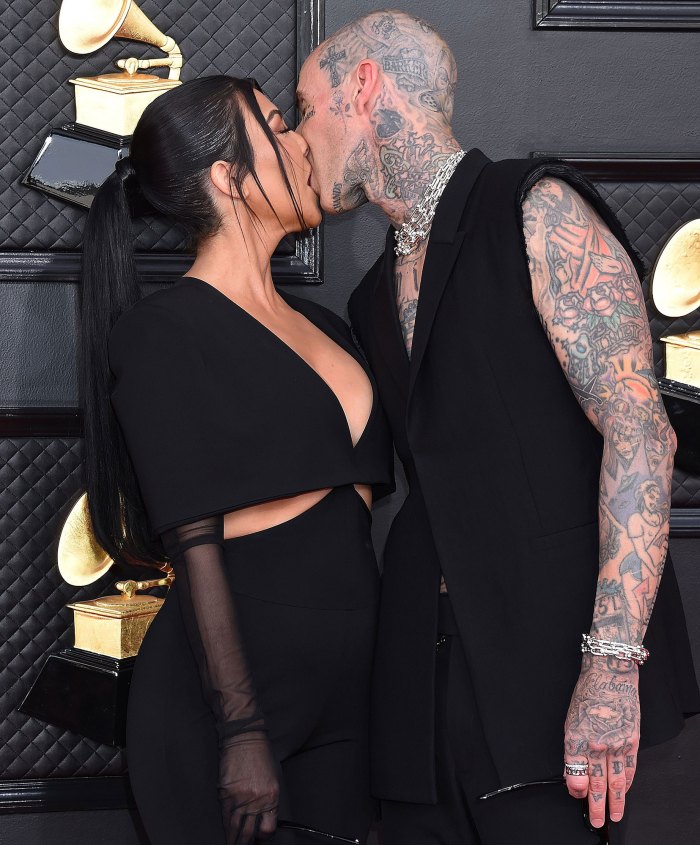 Travis Barker Wore A Wedding Ring to the Grammys But Not Where Youd Expect It