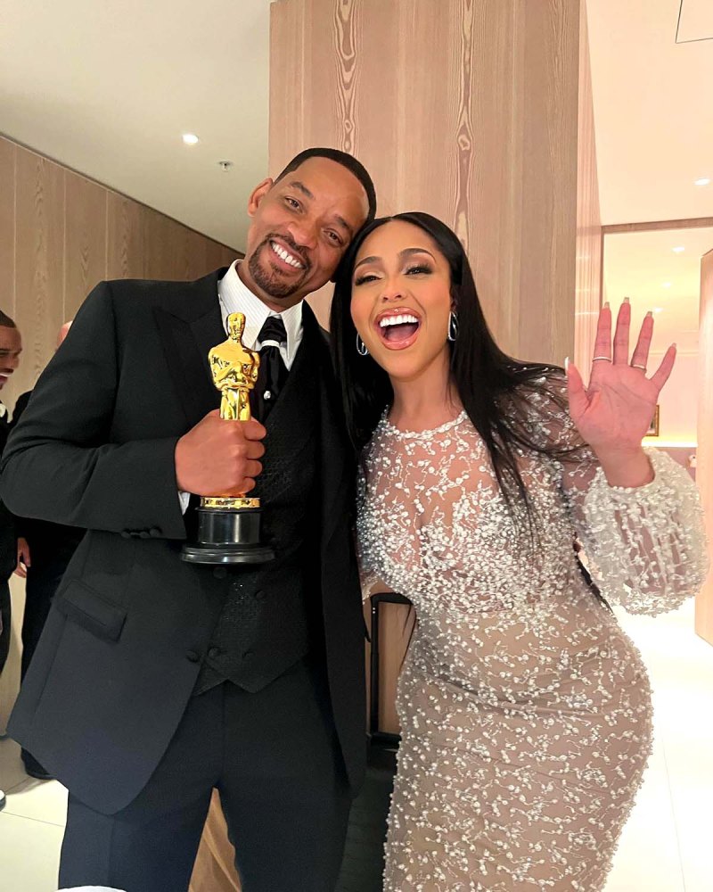 Will Smiths Inner Circle Meet People By His Side After Oscars Slap