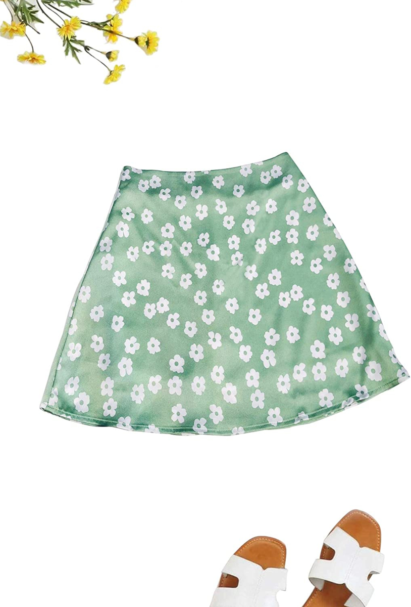amazon-lyaner-y2k-skirt-green