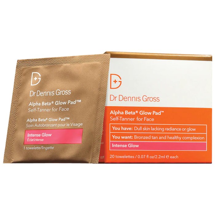 best-face-self-tanners-acne-prone-skin-dr-dennis-gross-glow-pads