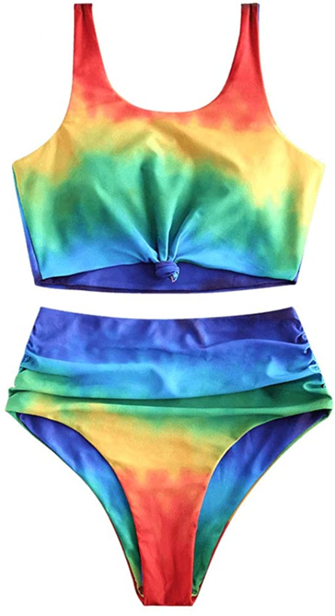 best-high-waisted-swimsuits-zaful-tie-dye