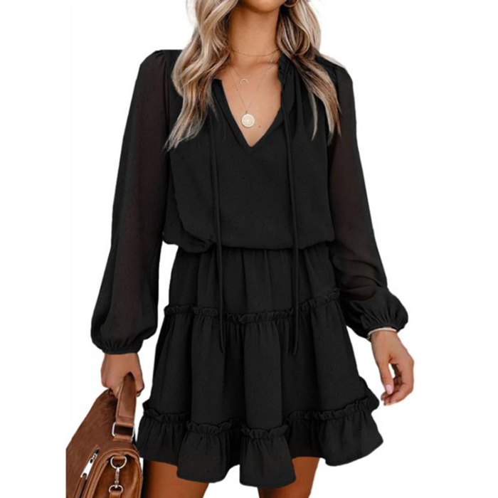 black dress