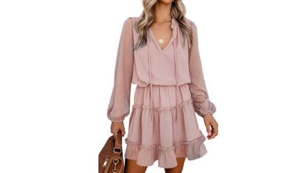 pink dress
