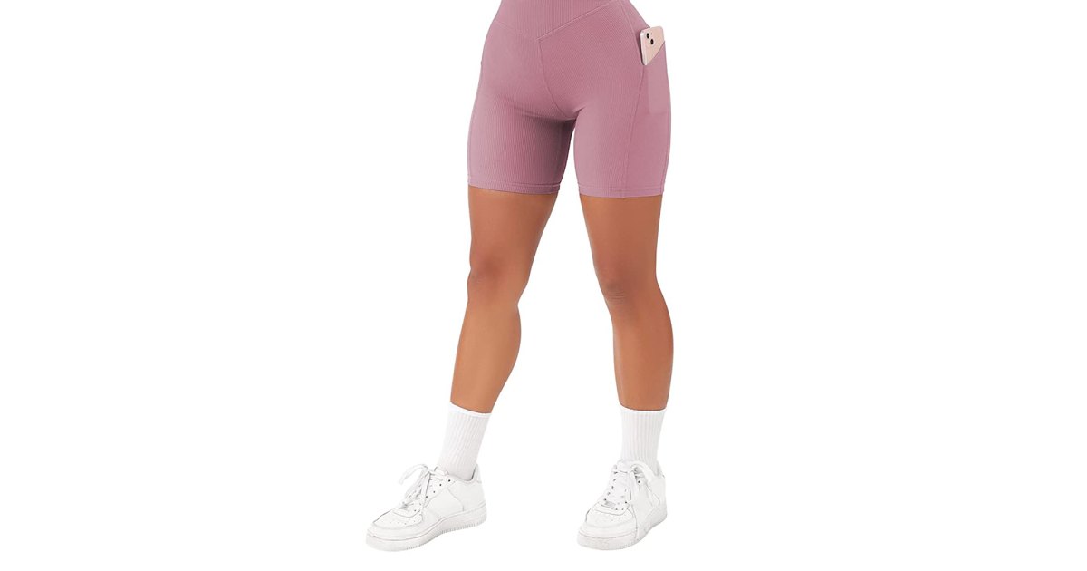 Gym shorts No cameltoe buttery compression shorts high waist and