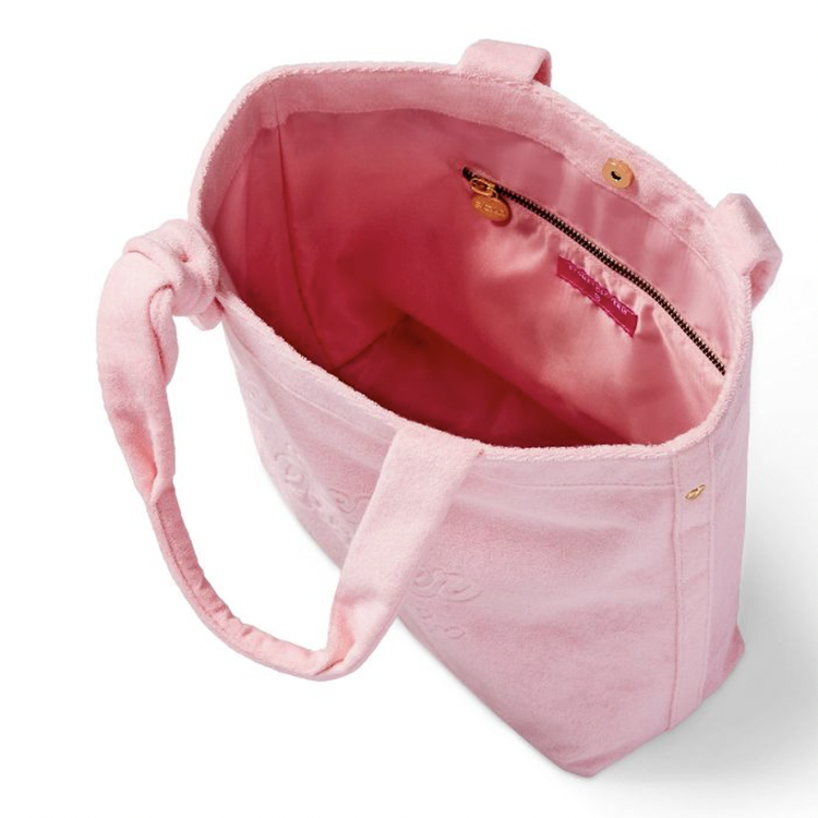 New Stoney Clover Lane x Target Light Pink Terry Cloth Heart Crossbody Bag  in 2023