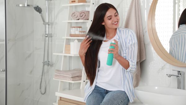 dry shampoo dark hair