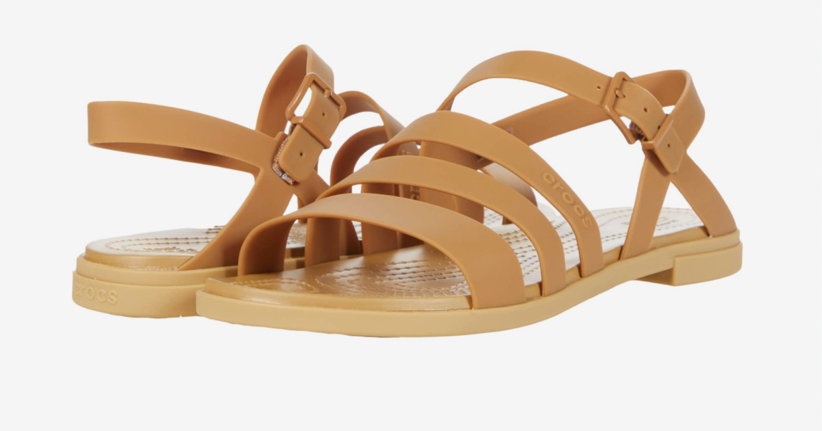 No One Will Believe These Stylish Strappy Sandals Are Crocs!