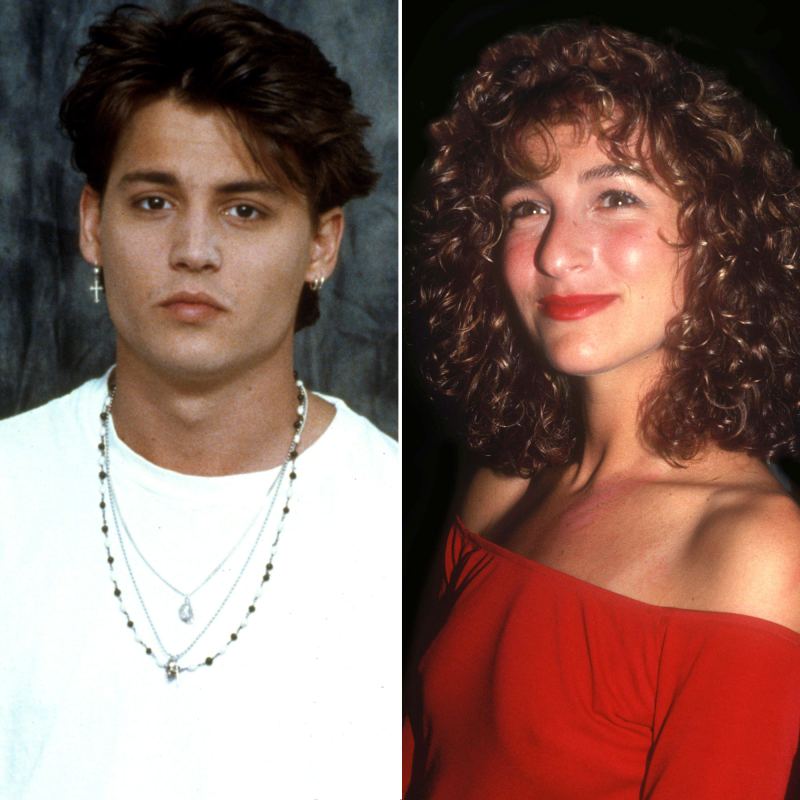 1989 Met On Blind Date Jennifer Grey and Johnny Depp Relationship Timeline
