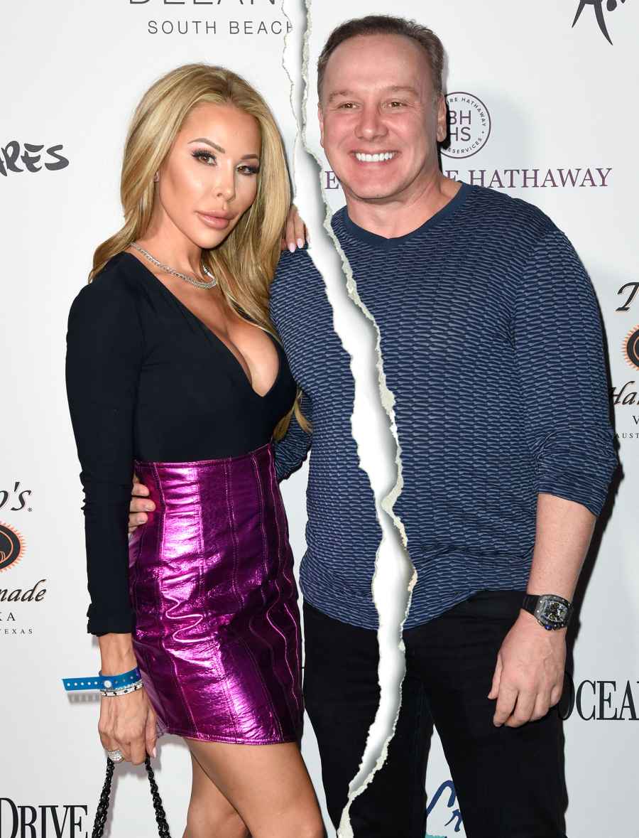 2022 Split Real Housewives of Miami Lisa Hochstein and Lenny Hochstein Relationship Timeline
