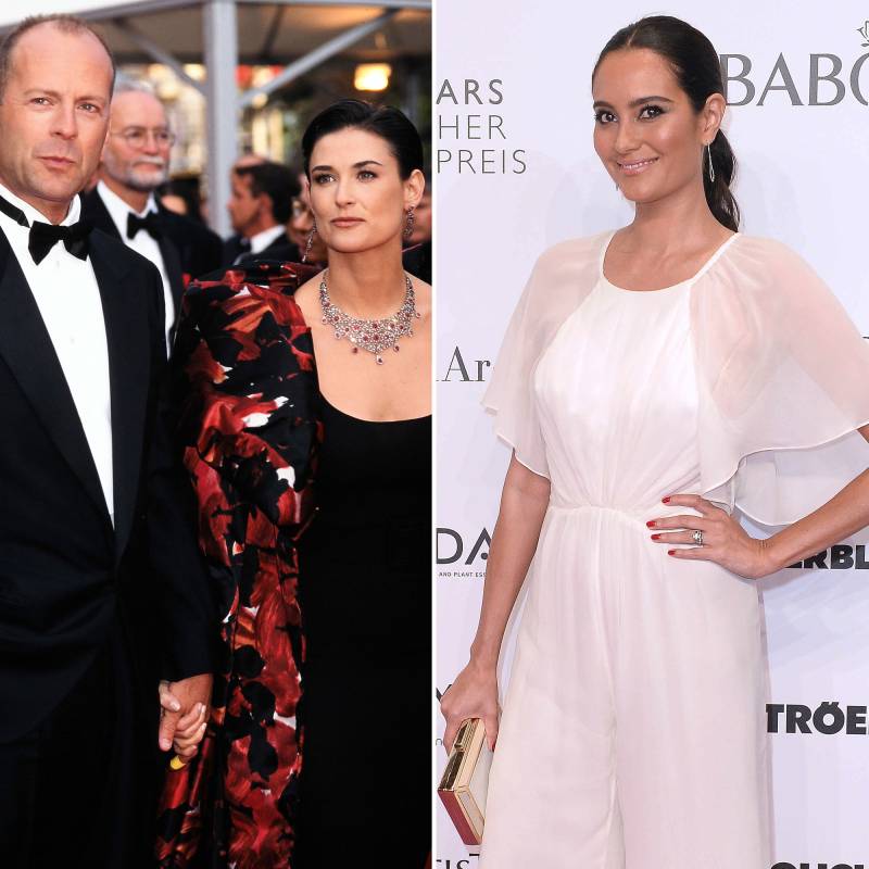 All Love Bruce Willis' wife Emma meets Demi Moore in a retro photo