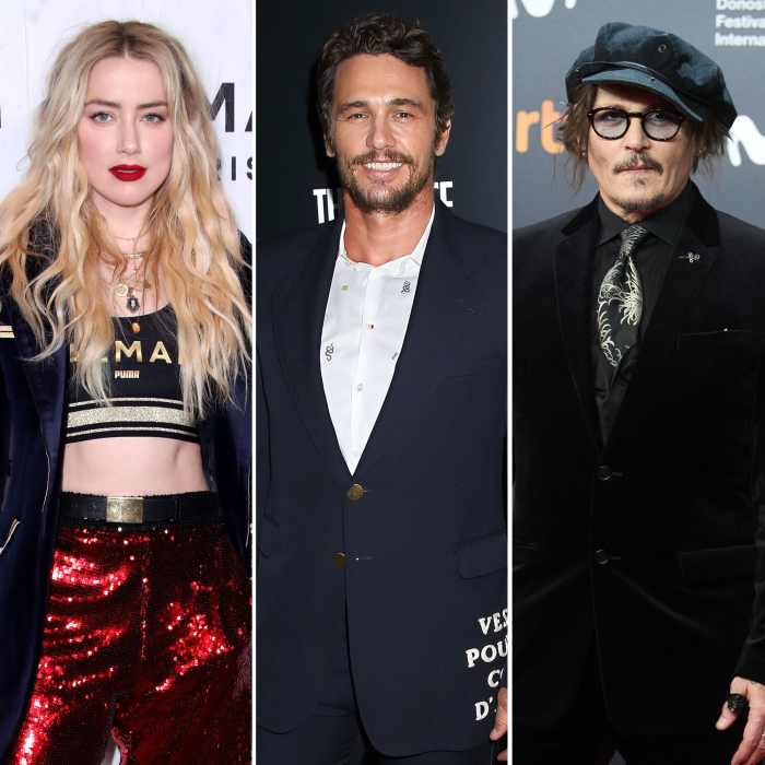 Amber Heard Confirms She Had James Franco Over the Night Before Filing for Divorce From Johnny Depp