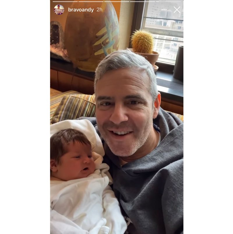 Andy Cohen Family Album WIth Son Ben and Daughter Lucy 01