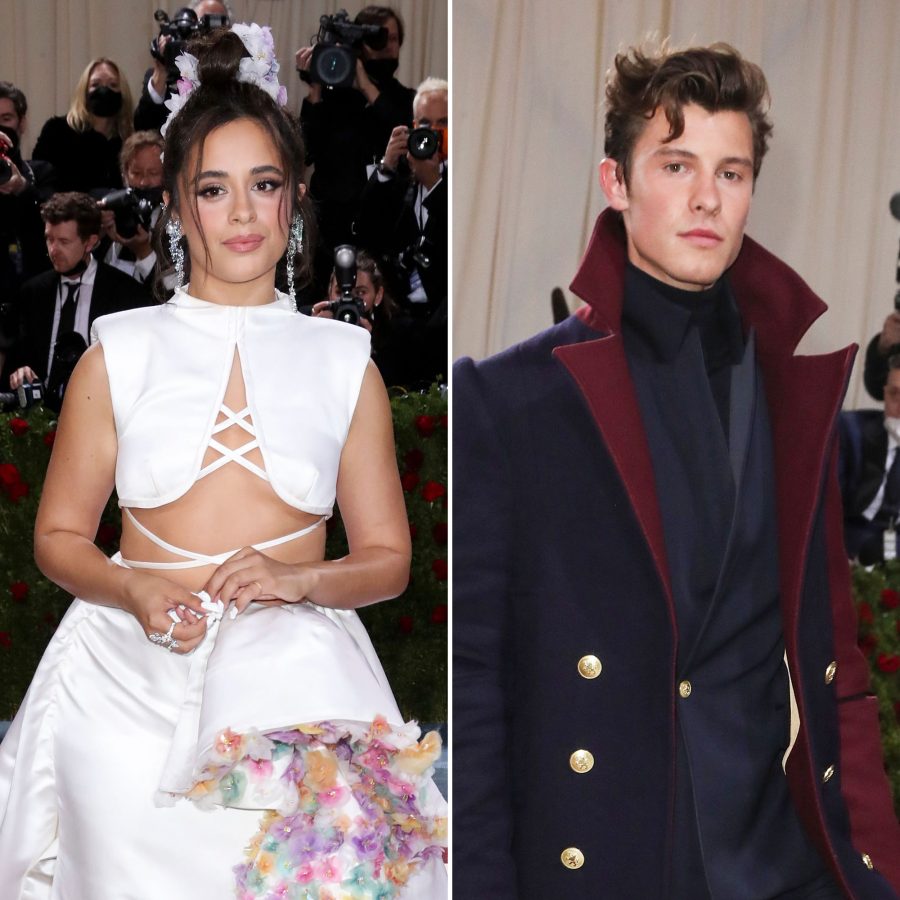 Awkward Celebrities Who Probably Ran Into Their Ex 2022 Met Gala Camila Cambello Shawn Mendes