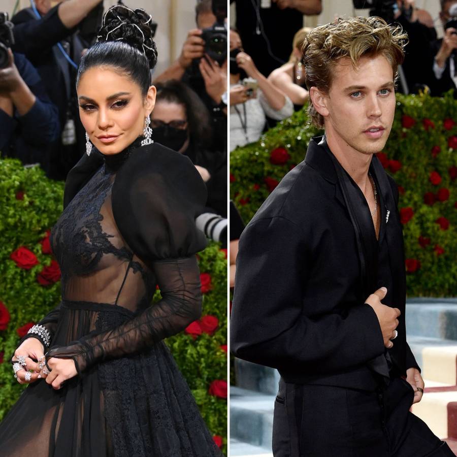 Awkward Celebrities Who Probably Ran Into Their Ex 2022 Met Gala Vanessa Hudgens Austin Butler