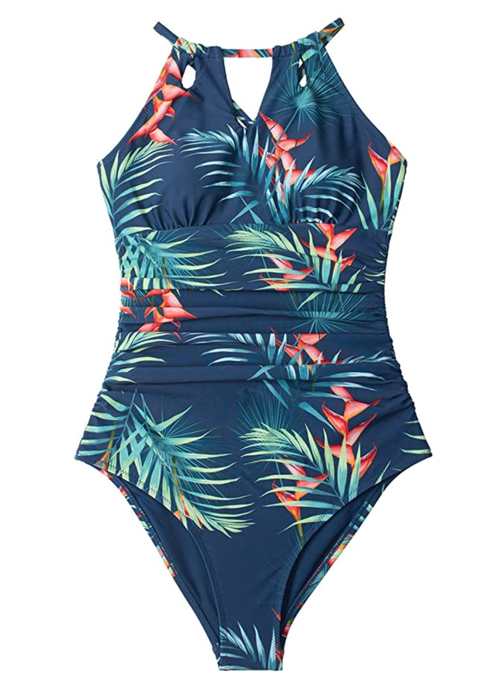 CUPSHE Women's One Piece Tummy Control Swimsuit