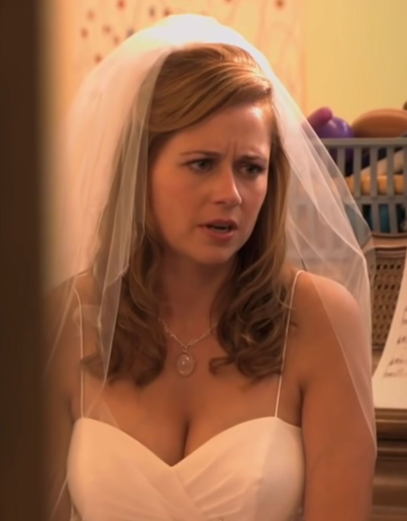 Celebrity Wedding Dresses: TV & Movies the office