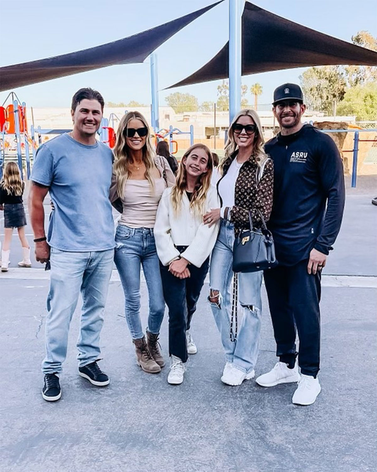 Christina Haack, Tarek El Moussa and Heather Rae Young Put on a United Front After Soccer Game Spat