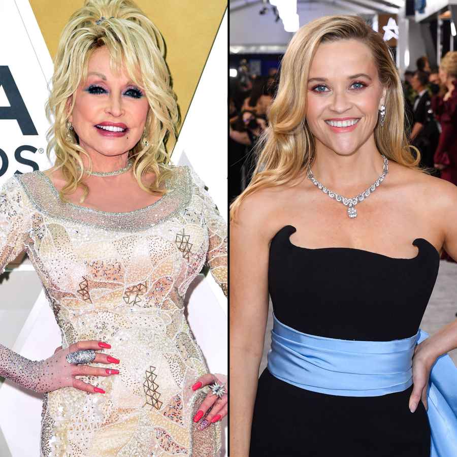 Dolly Parton and Reese Witherspoon Celebrities Reveal Which Stars They Want to Play Them Onscreen in a Biopic