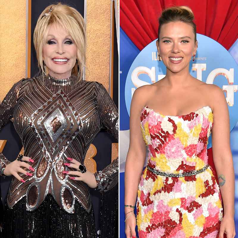 Dolly Parton and Scarlett Johansson Celebrities Reveal Which Stars They Want to Play Them Onscreen in a Biopic