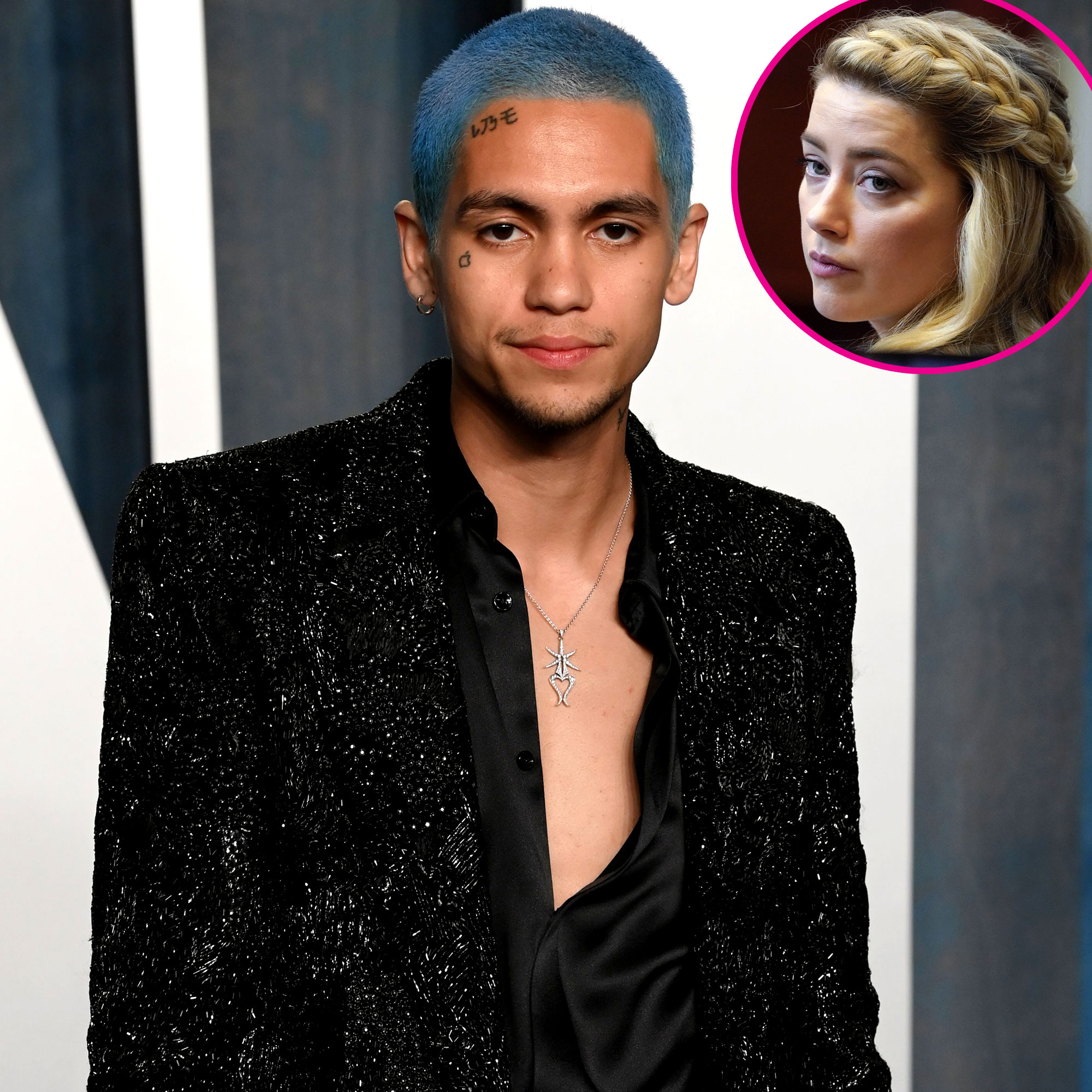 Dominic Fike of Amber Heard 'Beating' Him Up: 'It's Hot'