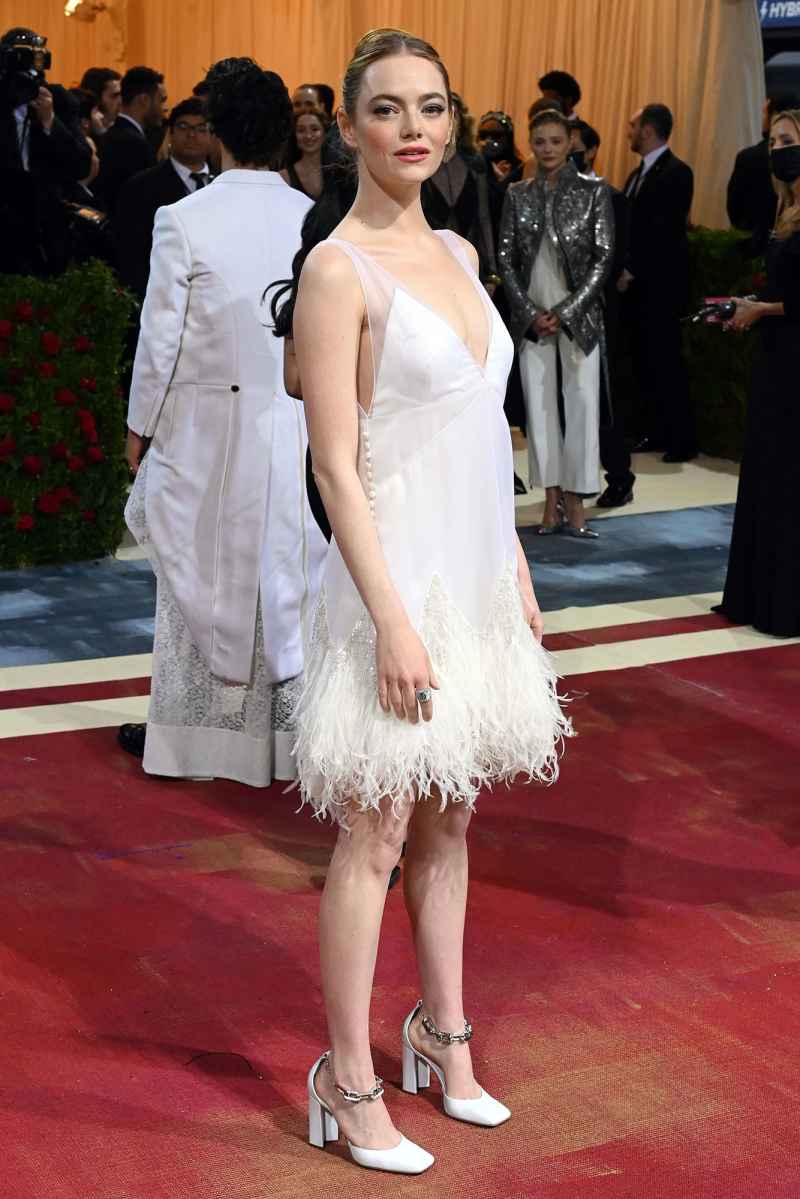 Emma Stone Met Gala 2022 Red Carpet Fashion