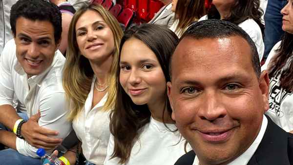 Friendly Exes! Alex Rodriguez, Cynthia Scurtis Attend Basketball Game Together