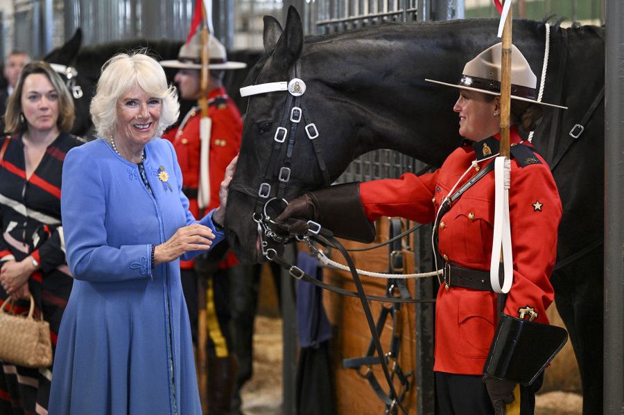 Furry-Friends-Duchess Camilla More Royals Coo Over Cute Animals Photos