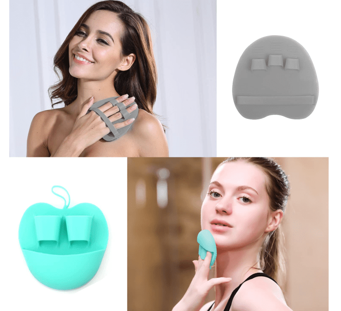 INNERNEED Soft Silicone Face Brush Cleanser and Massager