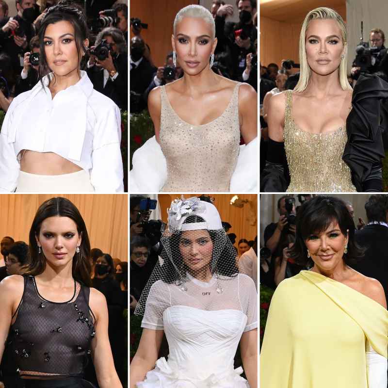 Inside the Kardashian-Jenner Family History With Anna Wintour and the Met Gala 2002 Met Gala All Six 6