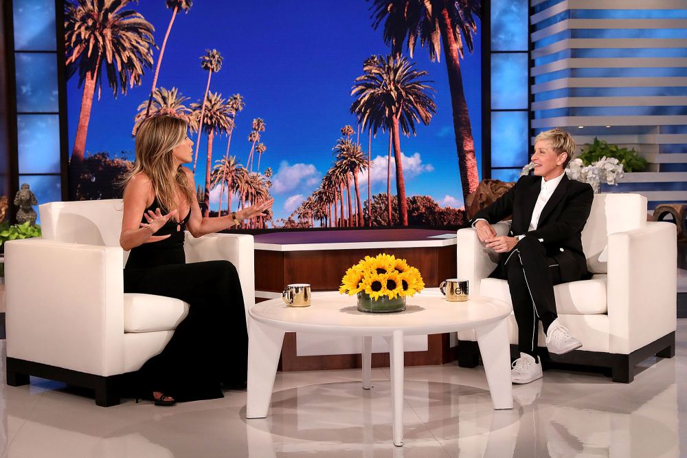 Jennifer Aniston Jokes About Brad Pitt Divorce Ellen DeGeneres Show Final