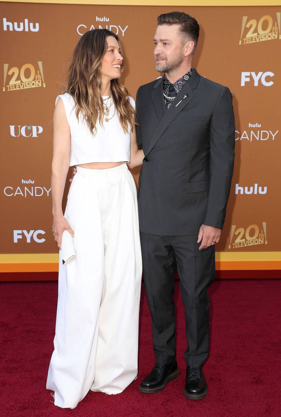 Jessica Biel and Justin Timberlake Have Red Carpet Date Night at Candy Premiere 2