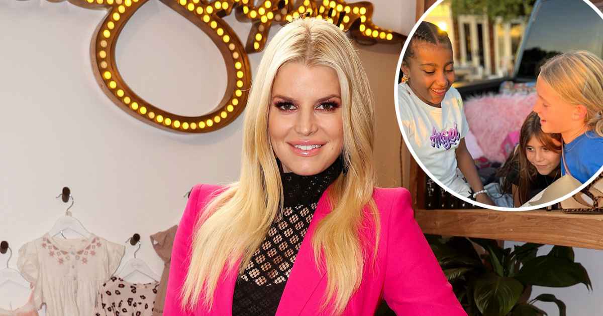 Jessica Simpson's Daughter Maxwell Went to North West's Birthday