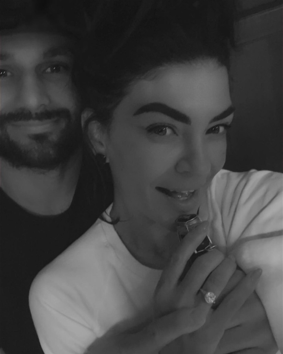 Jessica Szohr and Brad Richardson Jessica Szohr and Brad Richardson Celebrity Engagements of 2022