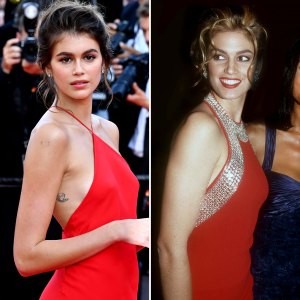 Kaia Gerber Channels Mom Cindy Crawford at Cannes