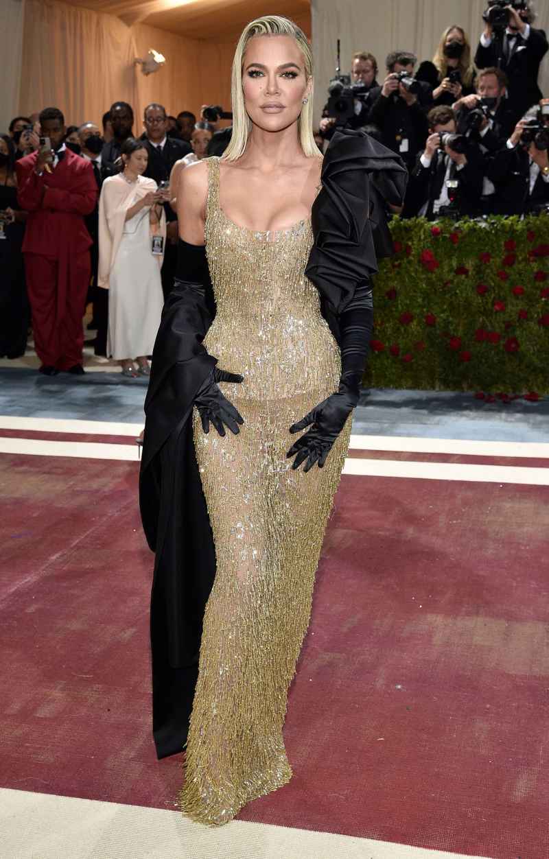 Khloe Kardashian Met Gala 2022 Red Carpet Fashion