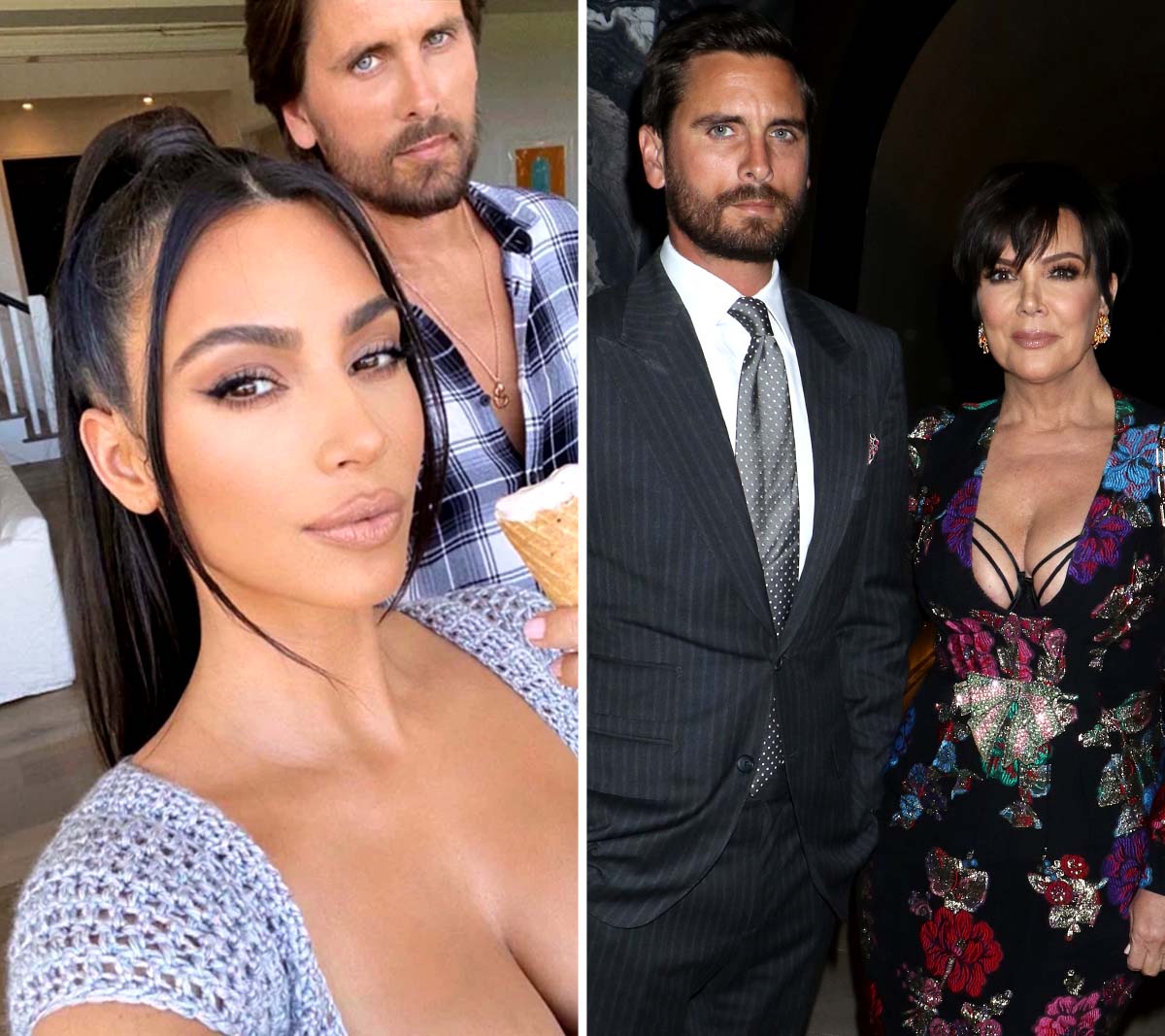 Kim Kardashian Kris Jenner More Honor Scott Disick His Birthday