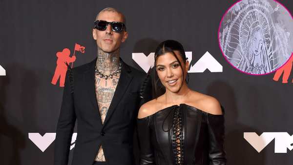 Kourtney Kardashian’s Virgin Mary Wedding Veil Was Inspired by Travis Barker’ Skull Tattoo